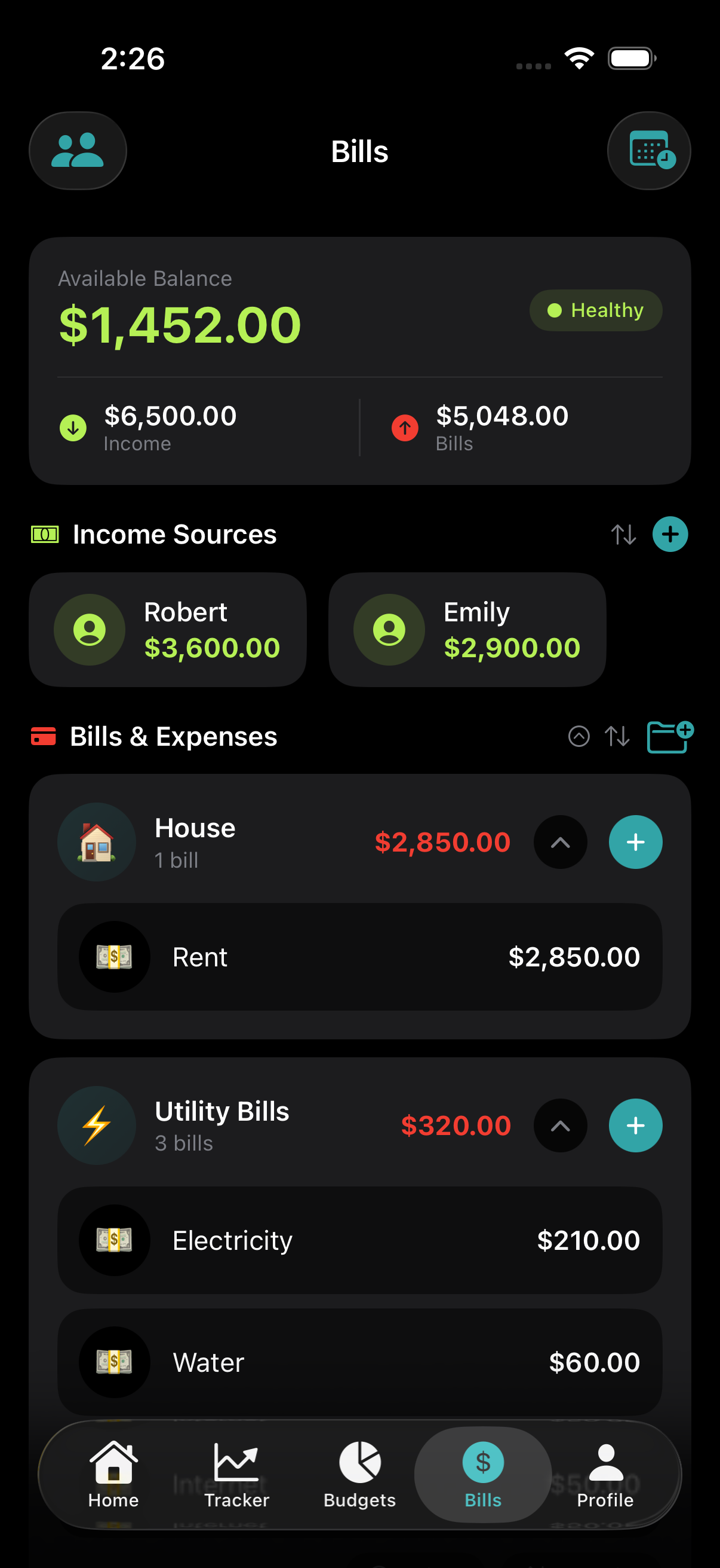 Dark Mode Bills